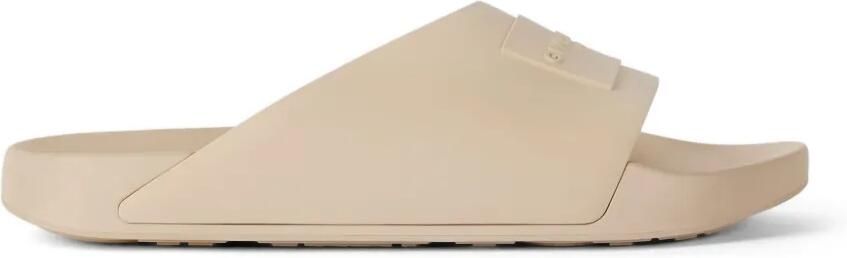 Givenchy Label Slide rubberen muiltjes Beige