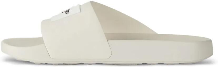 Givenchy Label Slide rubberen muiltjes Beige - Foto 5