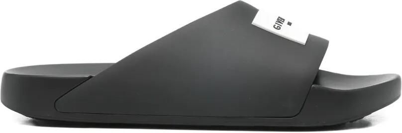 Givenchy Label Slide rubberen muiltjes Zwart
