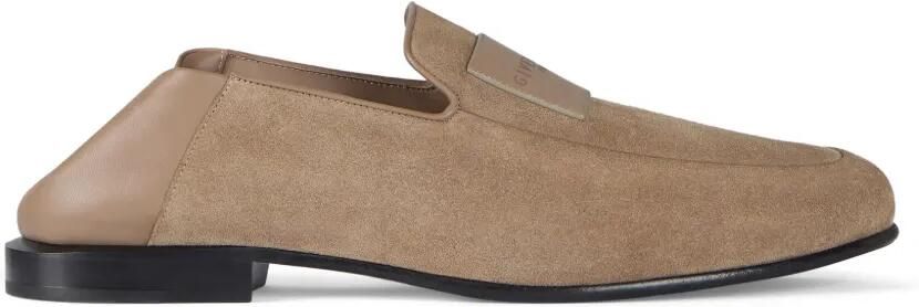 Givenchy Label suède loafers Beige