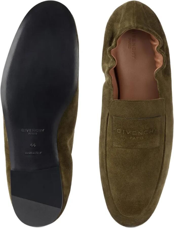Givenchy Label suède loafers Groen - Foto 2