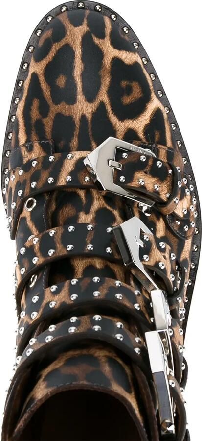 Givenchy leopard print boots Zwart - Foto 5