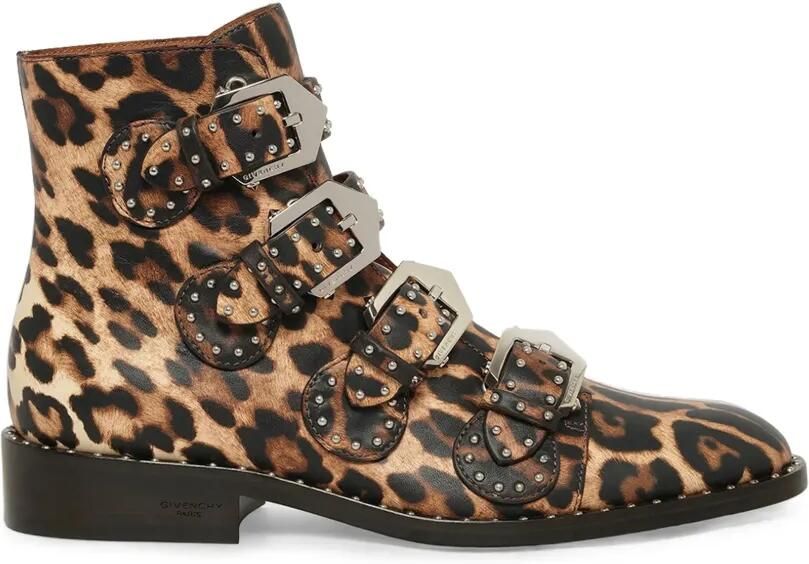 Givenchy leopard print boots Zwart - Foto 3