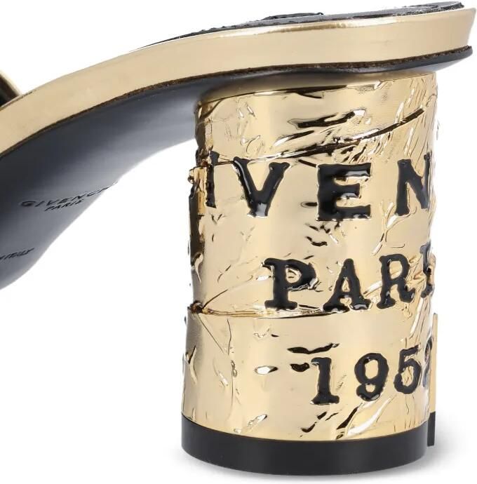 Givenchy Leren muiltjes met spiegelend effect Goud - Foto 2