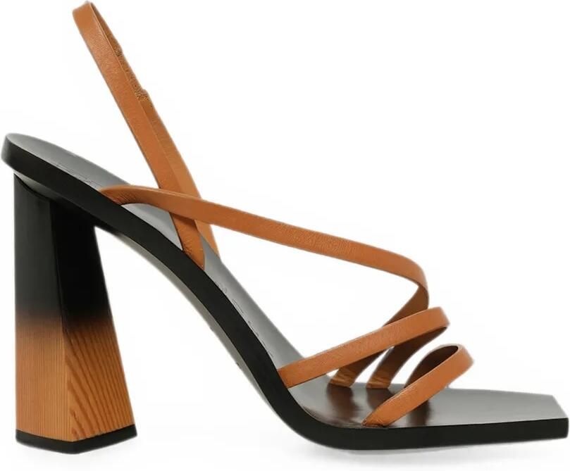 Givenchy Losange sandalen met bandjes Bruin