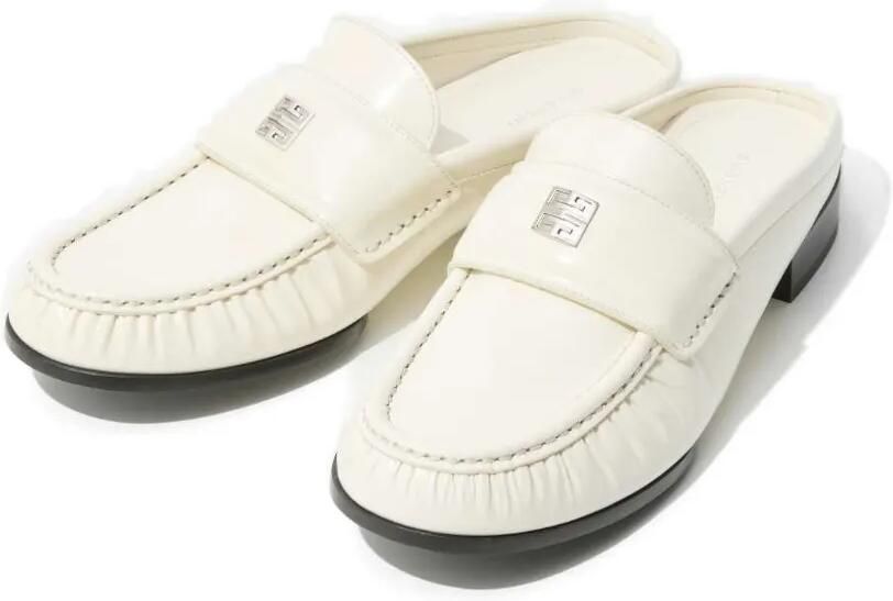 Givenchy Muiltjes met logoplakkaat Wit - Foto 3