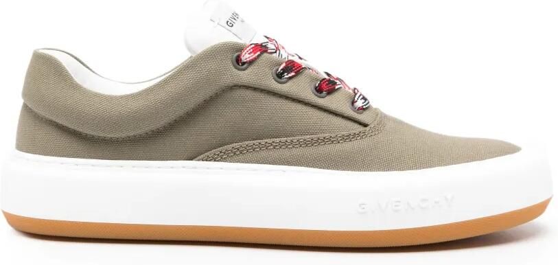 Givenchy New City canvas sneakers Groen