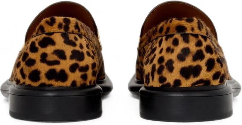 Givenchy Pinch loafers van pony-leer met luipaard-effect Bruin - Foto 3