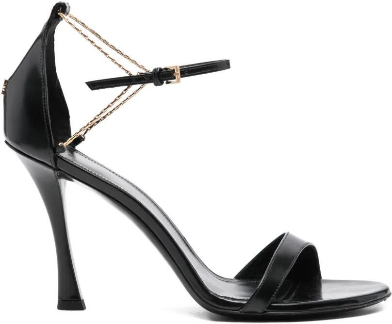 Givenchy Pre-Owned 4G Liquid sandalen Zwart