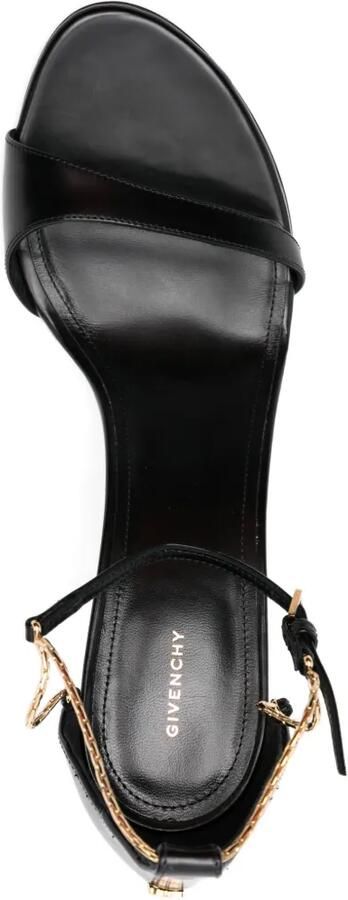 Givenchy Pre-Owned 4G Liquid sandalen Zwart - Foto 4