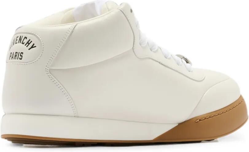 Givenchy Puffy Yard mid-top sneakers van nappa leer Beige - Foto 4