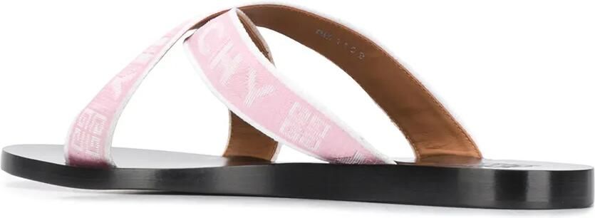 Givenchy Sandalen met logo bandje Roze - Foto 2