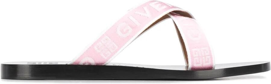 Givenchy Sandalen met logo bandje Roze