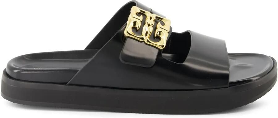 Givenchy Sandalen met logoplakkaat Zwart