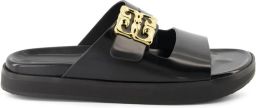 Givenchy Sandalen met logoplakkaat Zwart