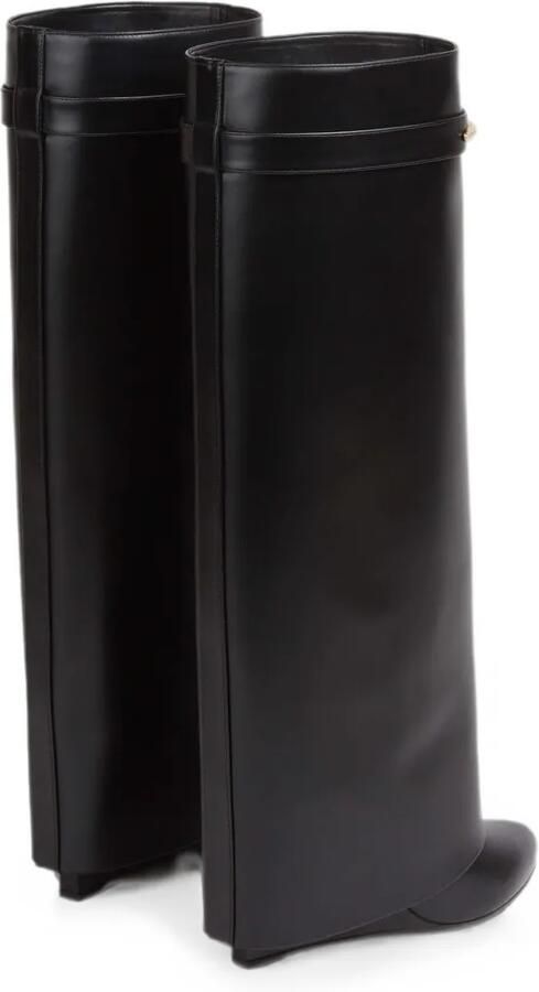 Givenchy Shark Lock kalfsleren laarzen Zwart - Foto 4