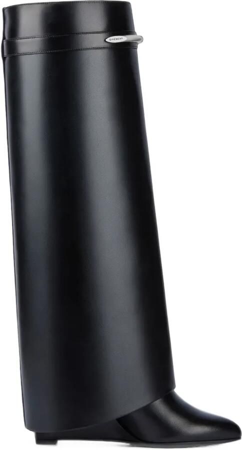 Givenchy Shark Lock laarzen met sleehak Zwart