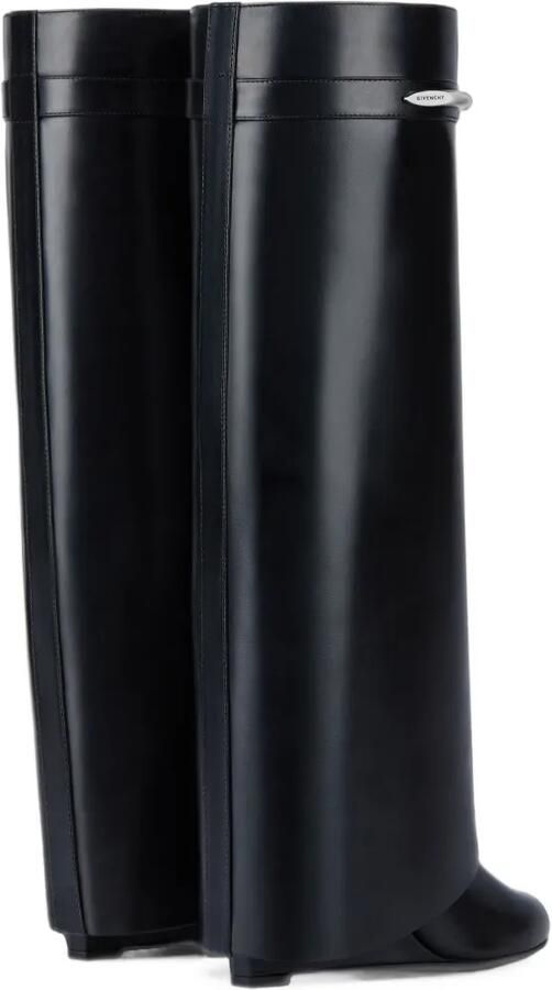 Givenchy Shark Lock laarzen met sleehak Zwart - Foto 3