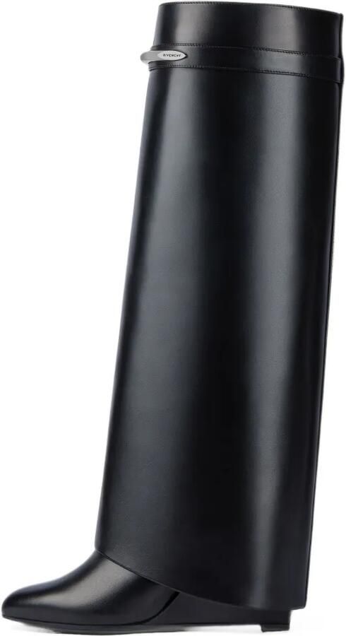 Givenchy Shark Lock laarzen met sleehak Zwart - Foto 4