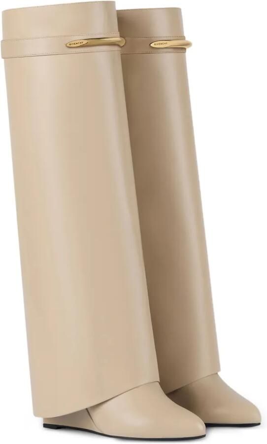 Givenchy Shark Pinch leren laarzen Beige - Foto 2