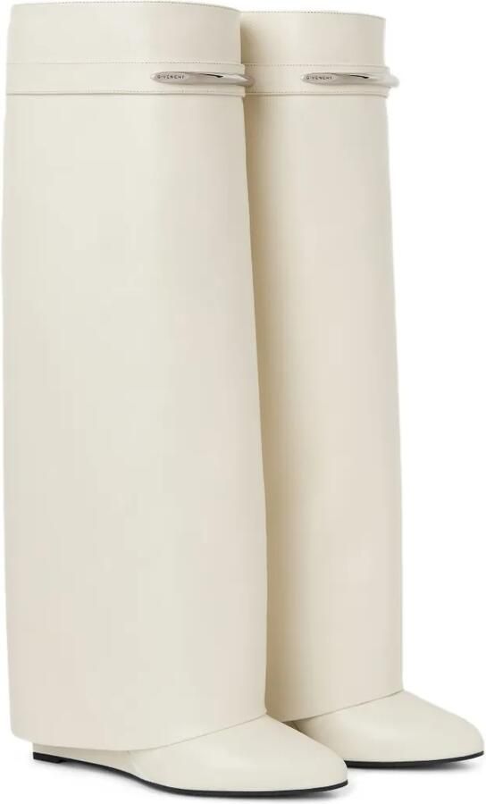 Givenchy Shark Pinch leren laarzen Beige - Foto 3