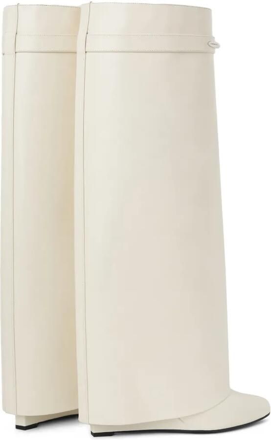 Givenchy Shark Pinch leren laarzen Beige - Foto 2