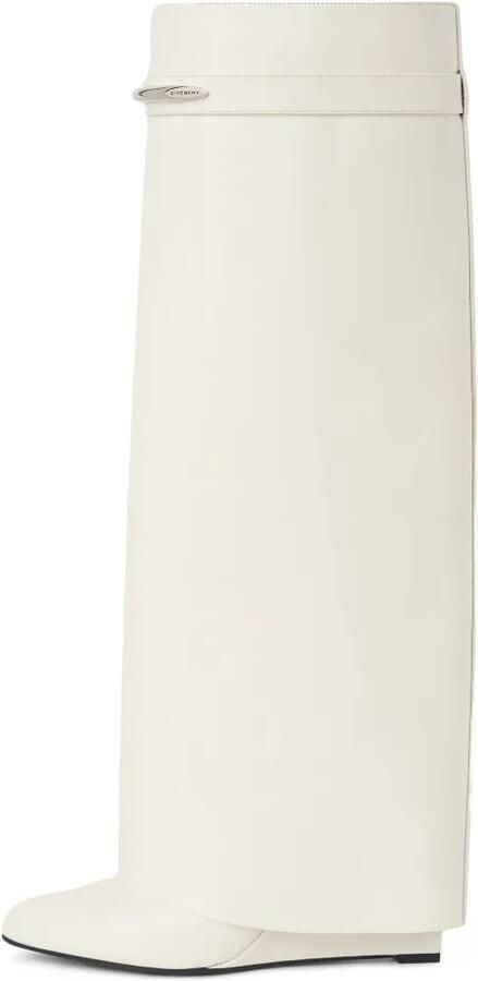 Givenchy Shark Pinch leren laarzen Beige - Foto 4