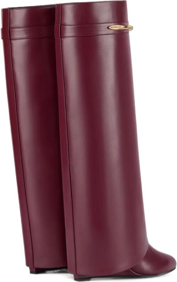 Givenchy Shark Pinch leren laarzen Rood - Foto 2
