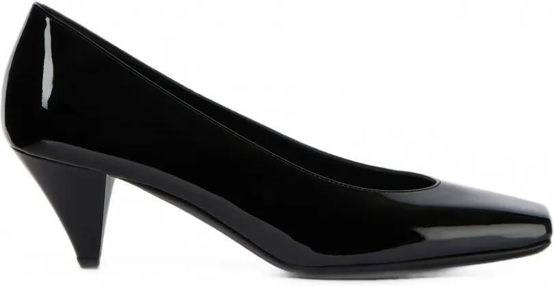 Givenchy Sliced Square lakleren pumps Zwart