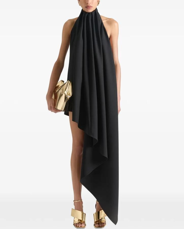Givenchy Sliced Square leren sandalen met hak en spiegelend effect Goud - Foto 2