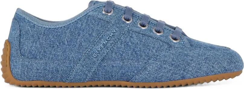 Givenchy Slim denim sneakers Blauw