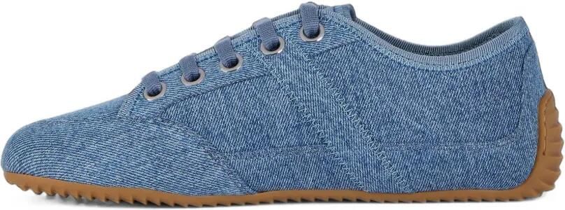 Givenchy Slim denim sneakers Blauw - Foto 5
