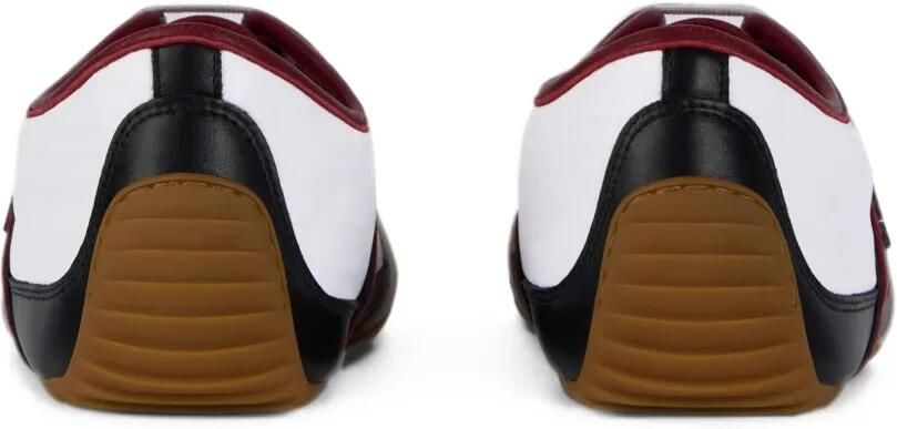 Givenchy Slim nylon en suède sneakers Wit - Foto 3