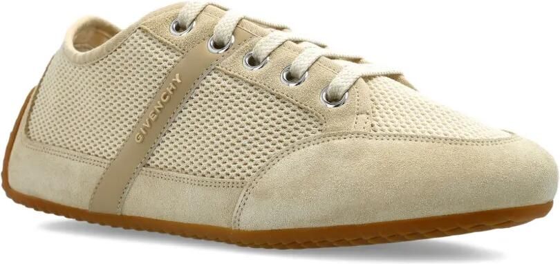 Givenchy Slim sneakers van mesh en suède Beige - Foto 3