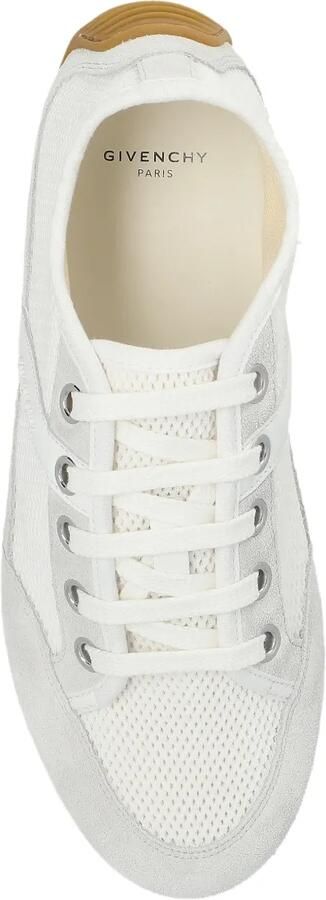 Givenchy Slim sneakers van mesh en suède Wit