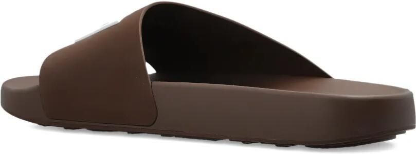 Givenchy Slippers met logodetail Bruin - Foto 4