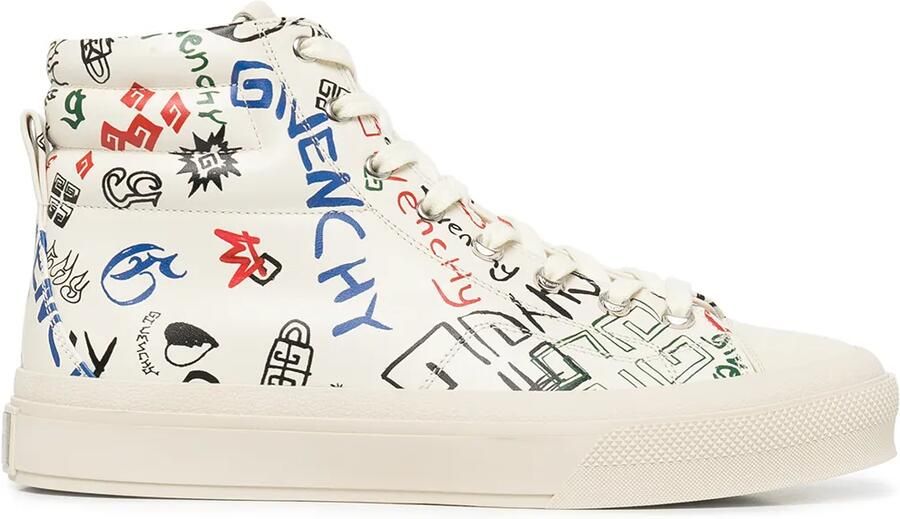 Givenchy Sneakers met logoprint Wit