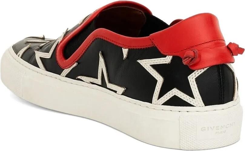 Givenchy star print low top sneakers Zwart - Foto 3