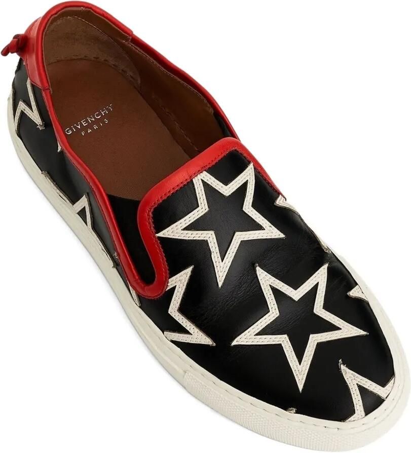 Givenchy star print low top sneakers Zwart - Foto 2