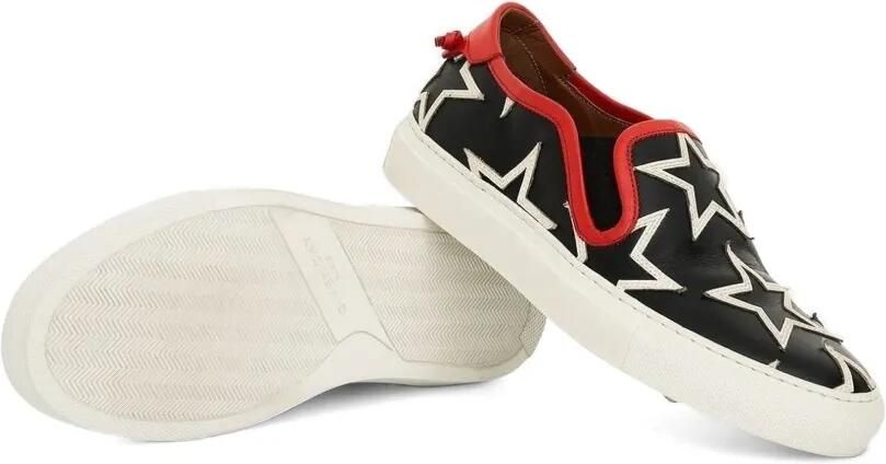 Givenchy star print low top sneakers Zwart - Foto 5
