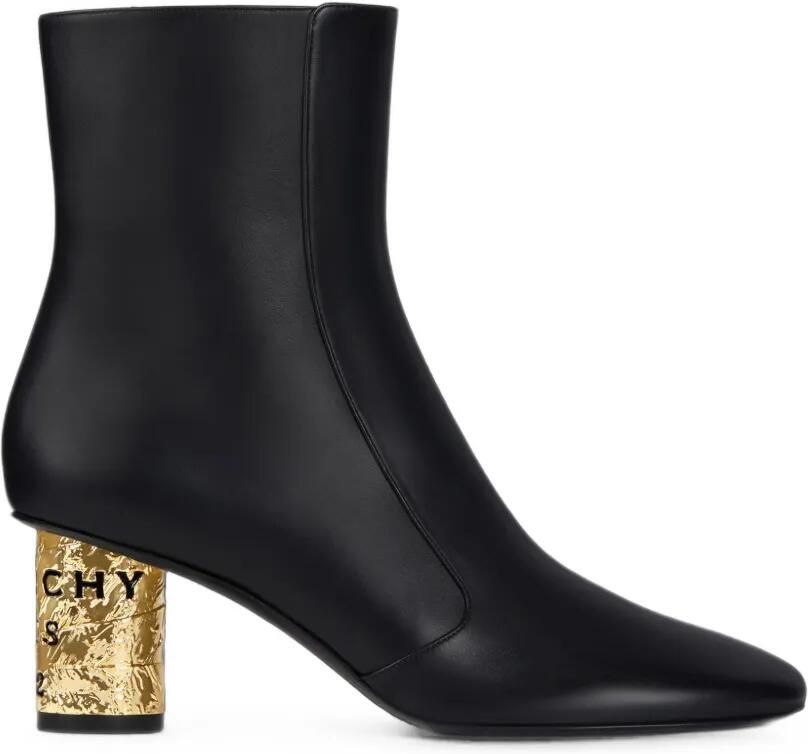 Givenchy Tape leren enkellaarzen Zwart