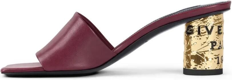 Givenchy Tape leren muiltjes met hak Rood - Foto 4