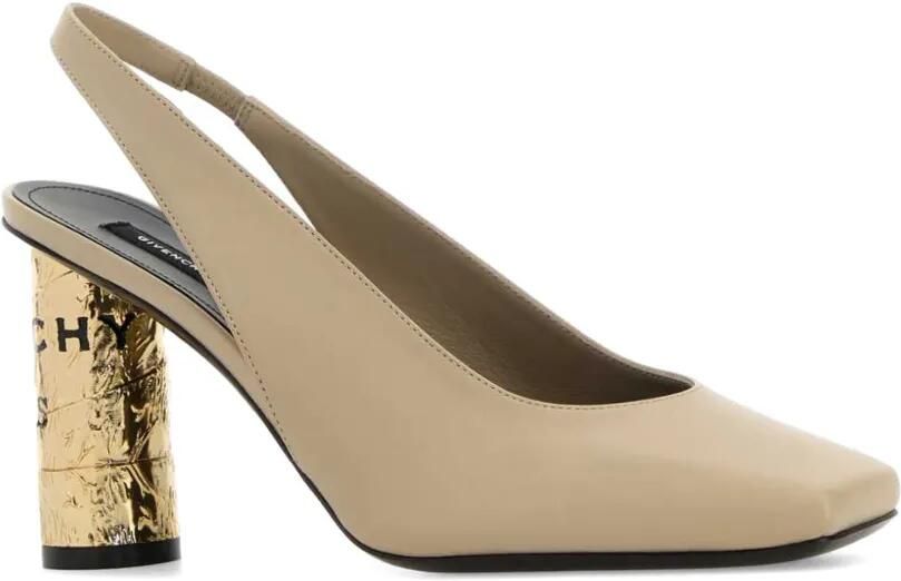 Givenchy Tape leren slingback pumps Beige - Foto 2