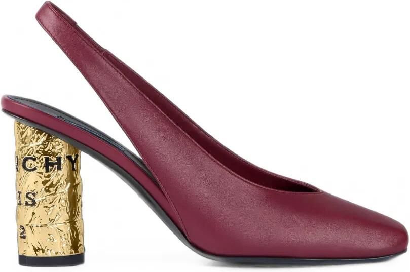 Givenchy Tape leren slingback pumps Rood