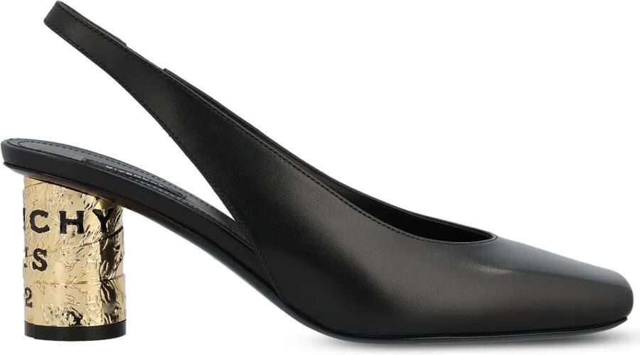 Givenchy Tape leren slingback pumps Zwart