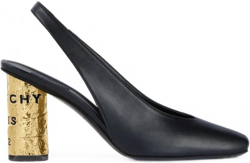 Givenchy Tape leren slingback pumps Zwart