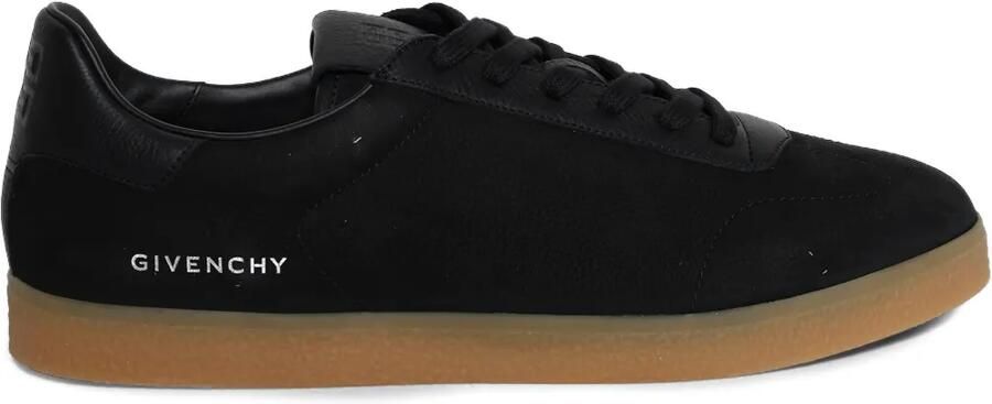 Givenchy Town sneakers van nubuck en leer Zwart