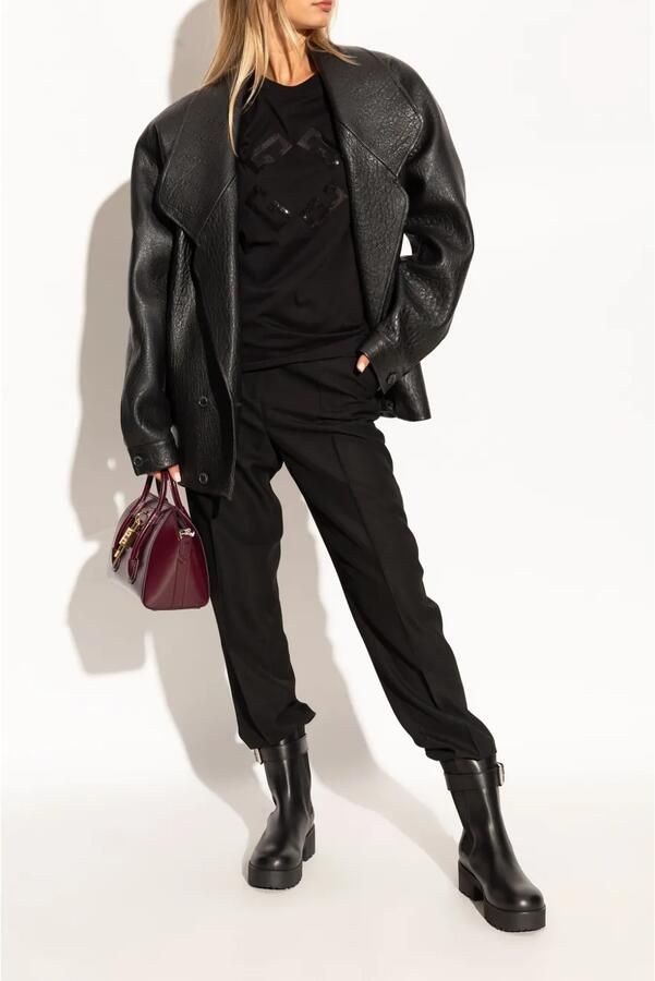 Givenchy Voyou leren Chelsea laarzen Zwart - Foto 4