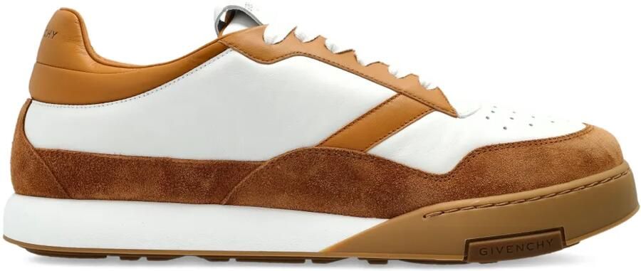 Givenchy Yard leren en suède sneakers Wit