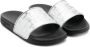 Givenchy Kids Slippers met Greca-reliëf Zilver - Thumbnail 1